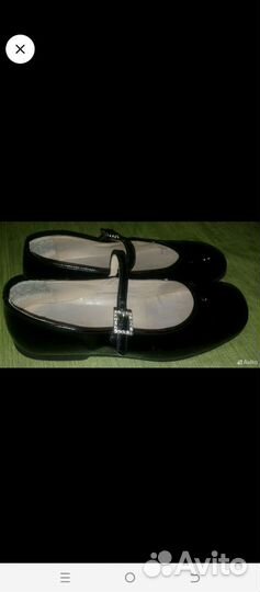 Черная обувь, 35 размер (leonapy)