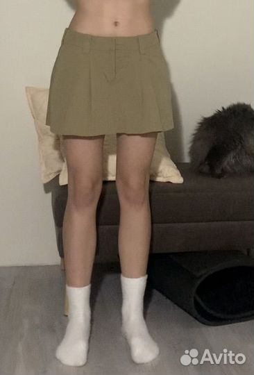 Юбка мини на низкой посадке Lime