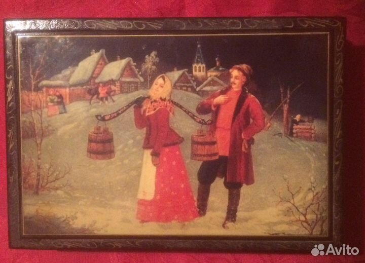 Шкатулки, зеркала Народные Промыслы