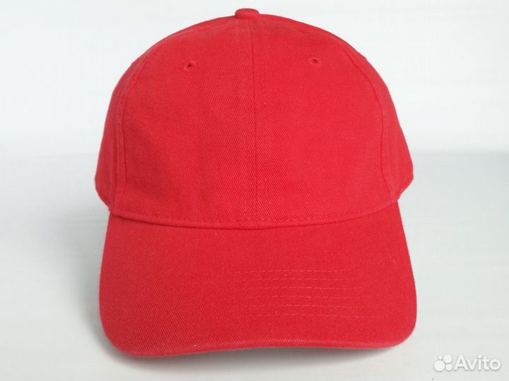 Красная бейсболка, размер 55-59