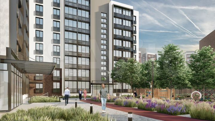 3-к. квартира, 79,9 м², 2/10 эт.