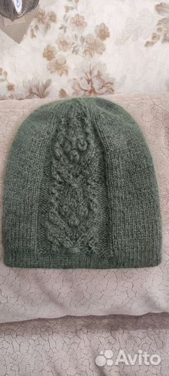 Шапка бини двойная