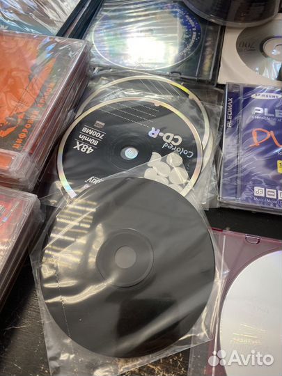 Чистые CD-R и DVD-R RW