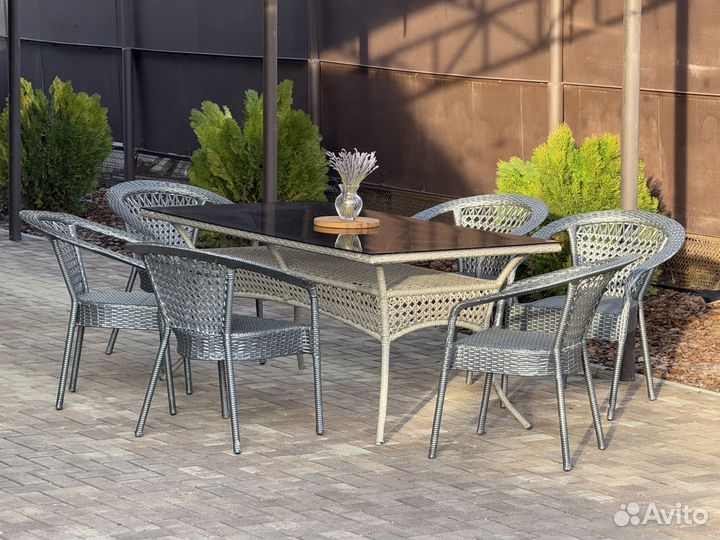 Садовая мебель из ротанга