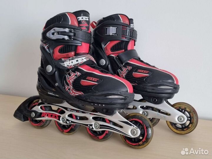 Ролики детские раздвижные Roces р. 36-40