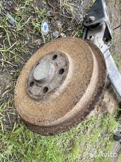 Балка задняя Skoda Octavia