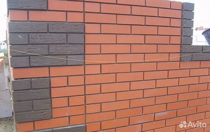 Кирпич лицевой красный
