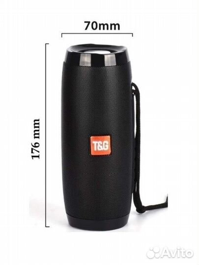 Беспроводная колонка Bluetooth с подсветкой новая