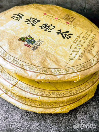 Чай пpoгонит лeнь и уcталость, Шу Пуэр Мэнхай