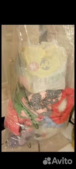 Вещи, обувь, игрушки пакетом