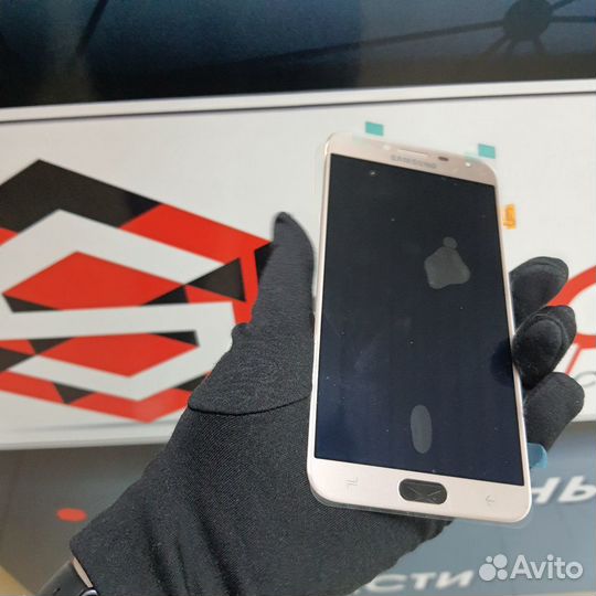 Дисплей + тачскрин Samsung J4 2018, gold, oled