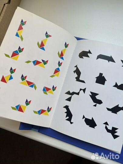 Танграм книжка для детей 3+