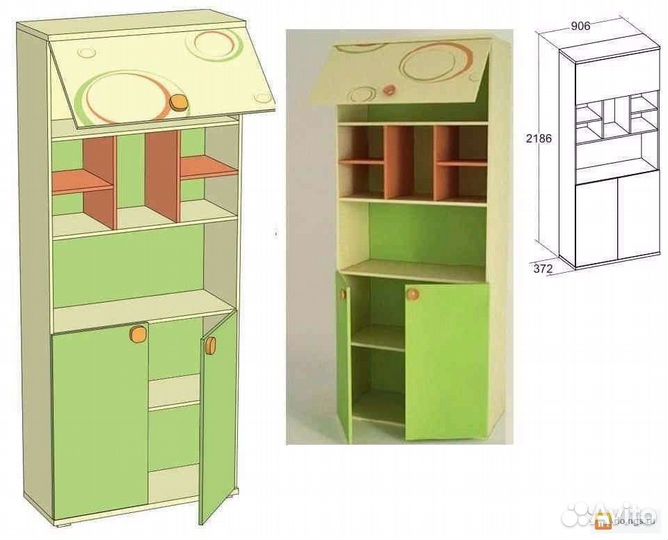 Детская мебель спальня гарнитур