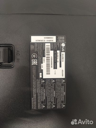 ЖК тв 32LB561U
