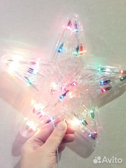 Украшение ёлочное звезда