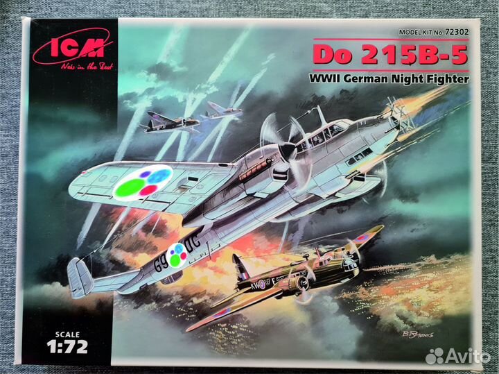 Сборная модель Do 215 D-5 ICM 72302 1/72