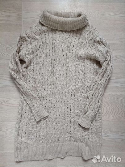 Платье свитер hm