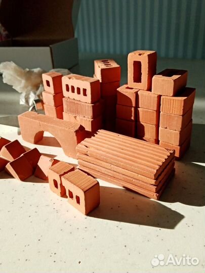 Детская игра Кирпичики 40 шт бу