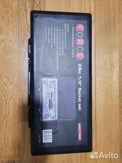 Набор инструментов force 1/2 24