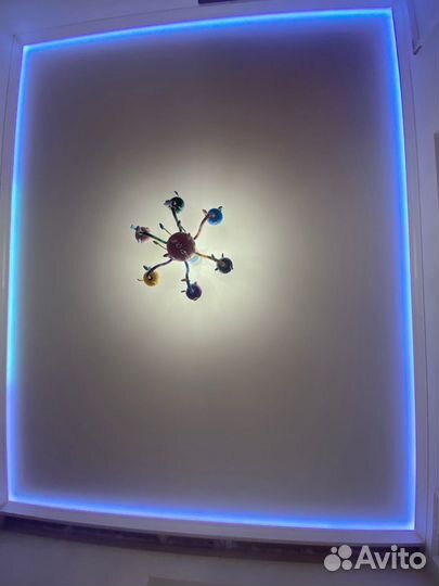 Натяжные потолки под ключ