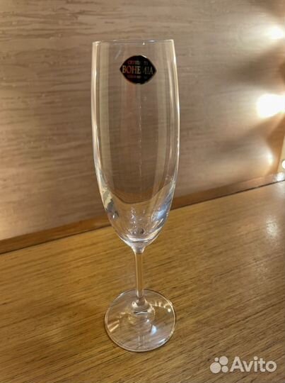 Набор фужеров из богемского стекла