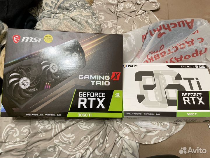 Видеокарты 3060ti,3070 ti, 3080 ti