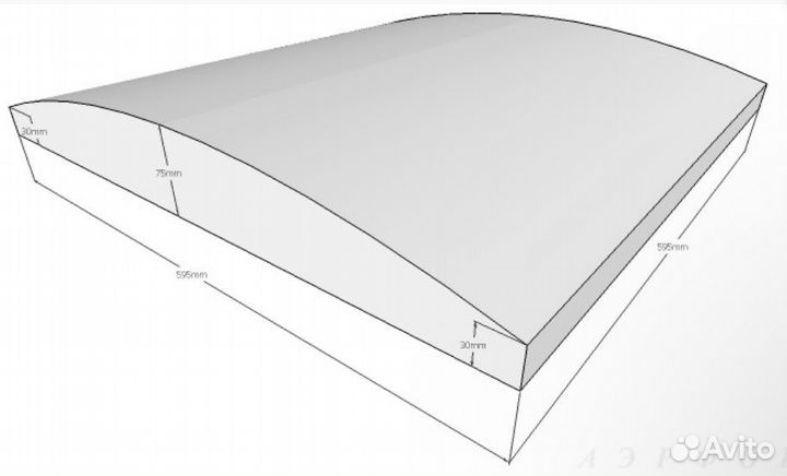 Акустические панели Airsorber Round-75
