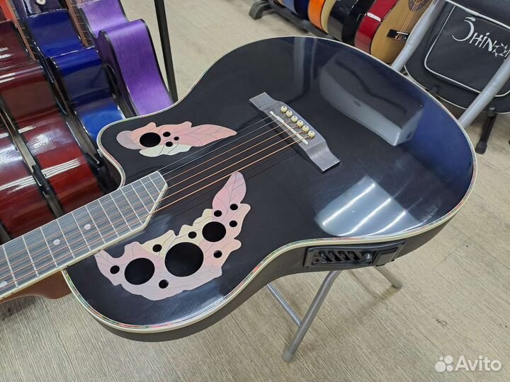 Гитара электроакустическая с подключением
