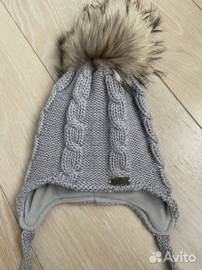 Шапка из натуральной шерсти Il trenino, новая