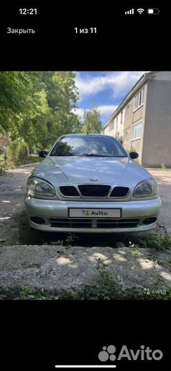В разборе Daewoo Lanos Sens