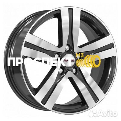 Диск 7x17/5x114,3 ET50 D67,1 Rebel (кс913) Блэк Джек