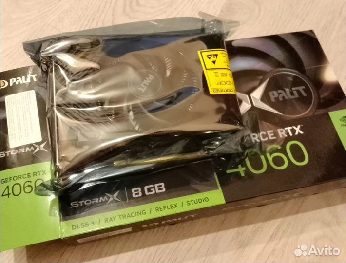 Видеокарта Palit PA-RTX 4060 stormx 8GB