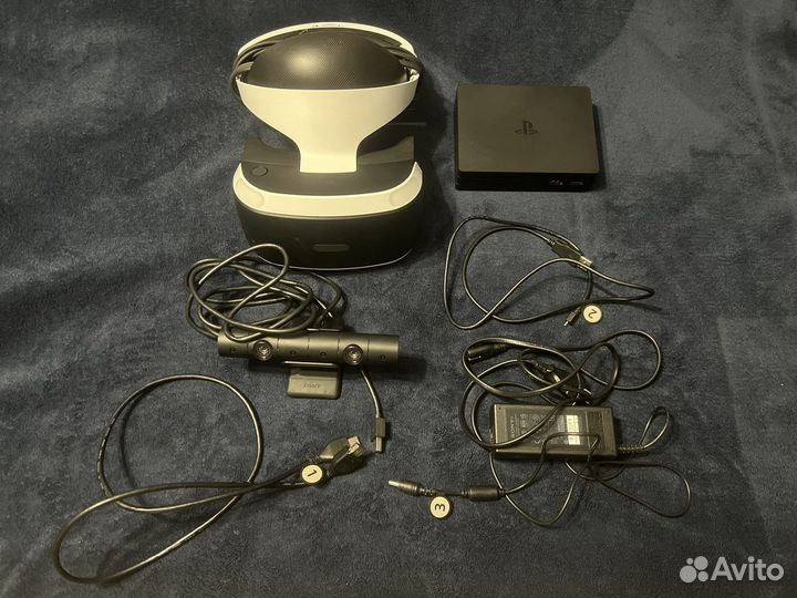 Шлем Sony PS4 VR очки виртуальной реальности