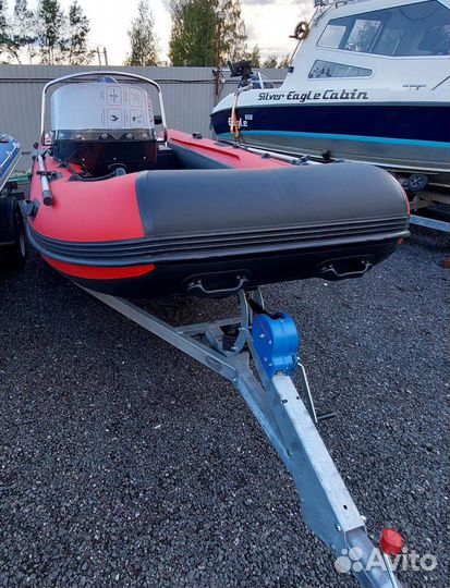 Лодка риб 430 Riverboats Оснащенная