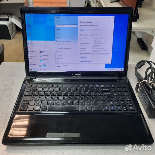 Б/У Ноутбук dns w253EUQ (Pentium B960/8GB/128GB)