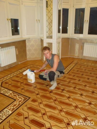 Все виды паркетных работ (шлифовка, укладка)