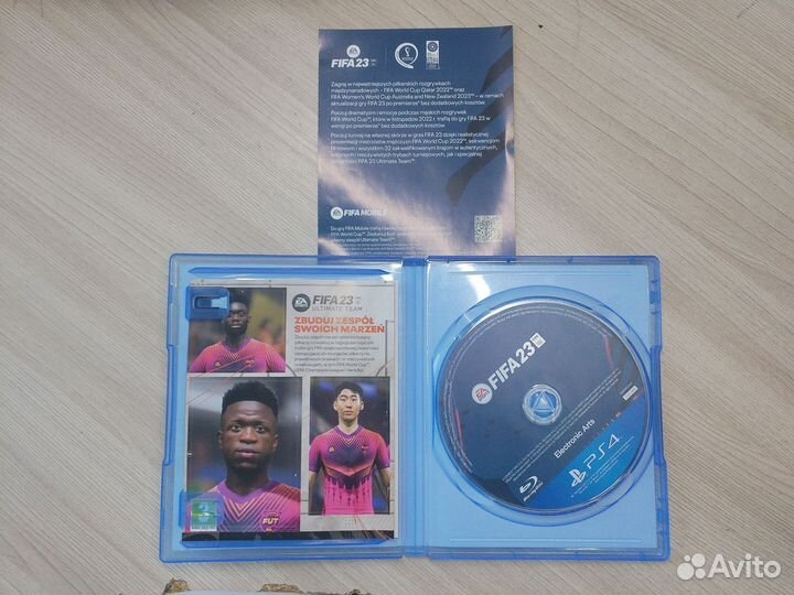 Fifa 23 ps4 диск на русском