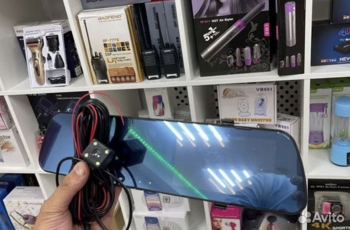 Зеркало регистратор с камерой заднего вида А9463