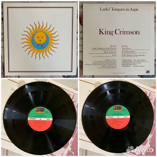 King Crimson, 8 LP одним лотом, UK, Japan