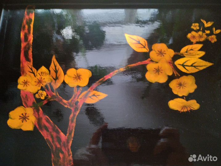 Ваза, подсвечник, ножи, поднос. Винтаж