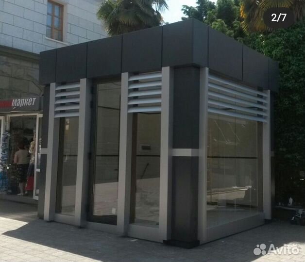 Торговый павильон.Офис продаж.Производство монтаж