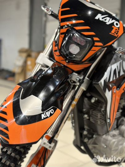 Мотоцикл кроссовый kayo T4 300 enduro PR 21/18