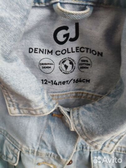 Куртка джинсовая для девочки