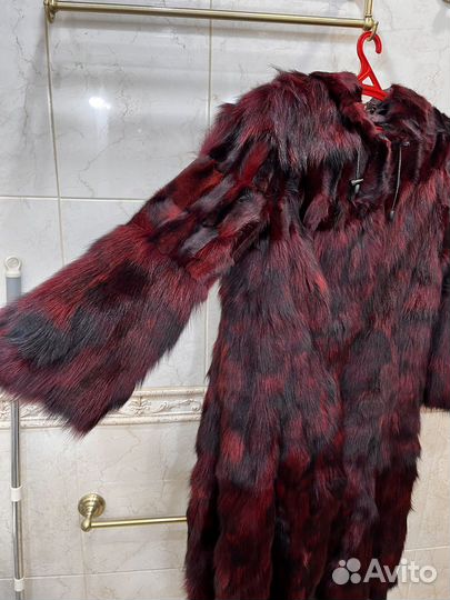 Шуба из песца