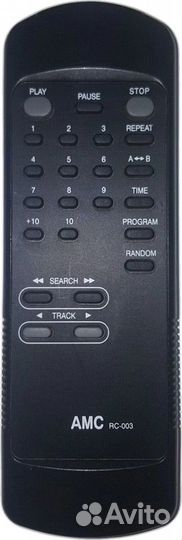 Пульт аналог AMC RS-003