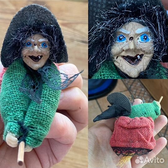 Баба Яга - брелок. Оберег