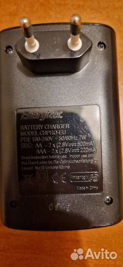 Зарядное устройство Energizer для аккум-ов AAA, AA