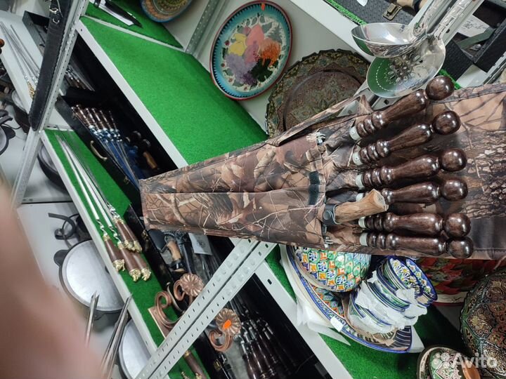 Набор шампуров в чехле