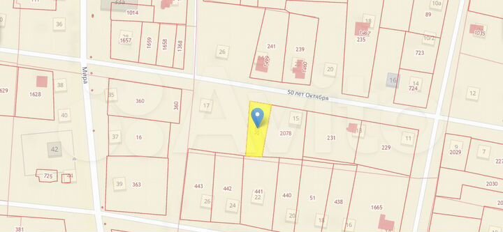 Участок 7 сот. (ИЖС)