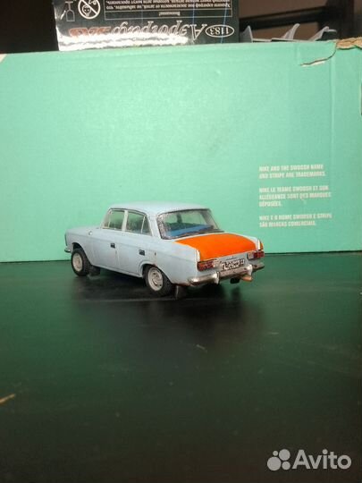 Модель автомобиля москвич 412-028 1:43